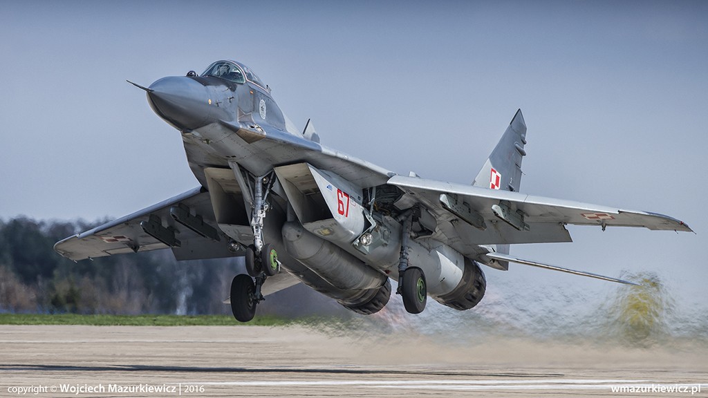 Polish MiG-29 Fighter jet crash in northern Poland kills fighter pilot