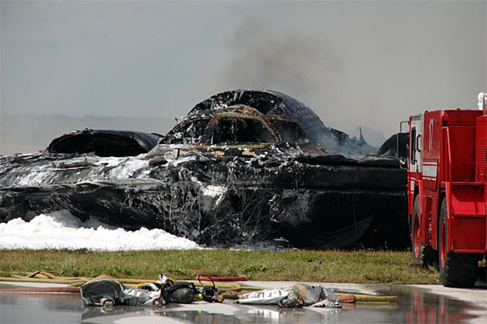 B-2 Bomber Crash at Andersen Air Force Base - Waste of 2 billion dollars