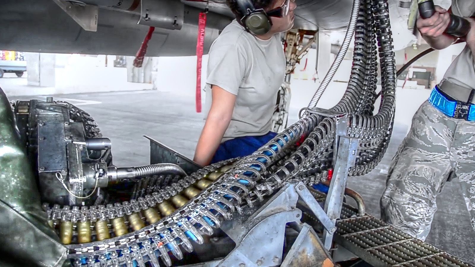 Video Features Air Force Weapons Loaders Arming F-15 Eagle Fighter jets 