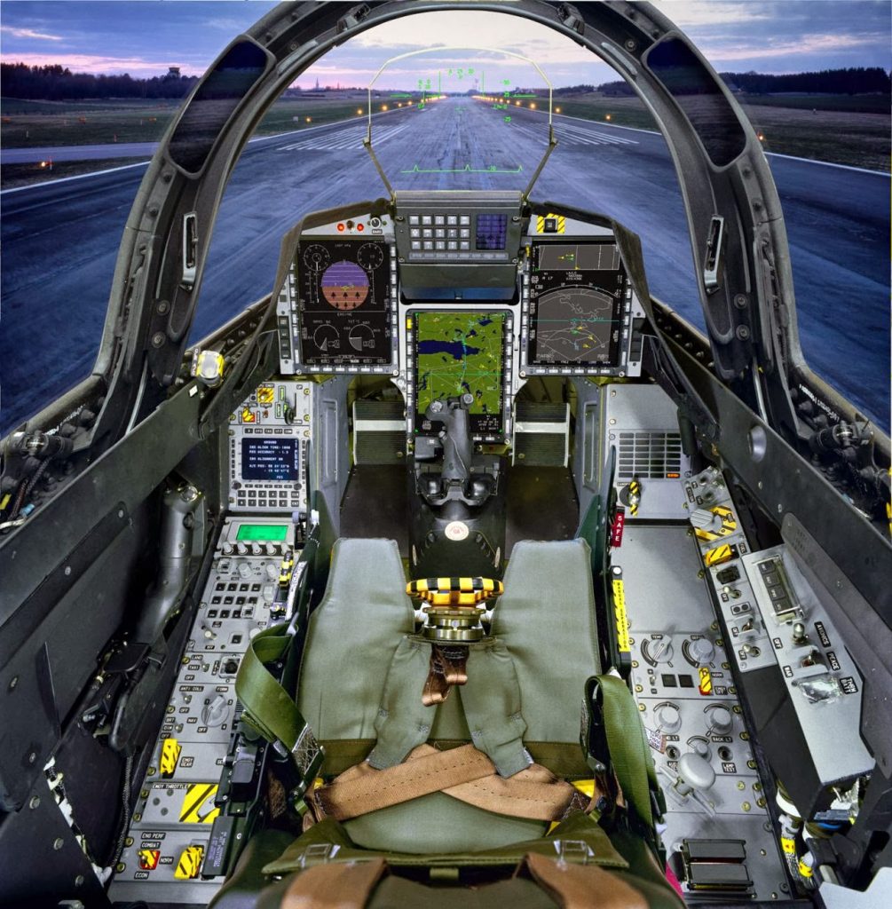 Here Are Cockpit Photo Of Almost Of All The Fighter Jets In The World   Gripen C Cockpit 1005x1024 