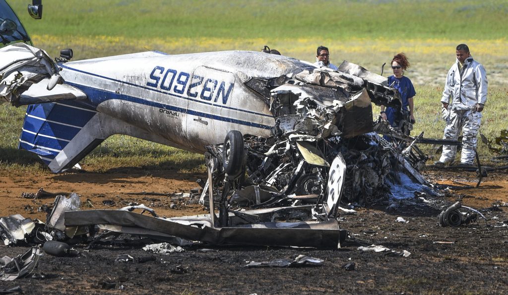 Plane Crash Kills 3 People at a Texas International Airport Fighter