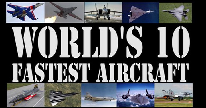 List of Top 10 Fastest Military Aircraft in the world