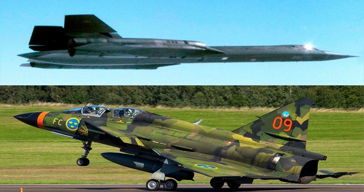 When a Saab 37 Viggen PILOT were able to achieve RADAR LOCK on SR-71 Blackbird