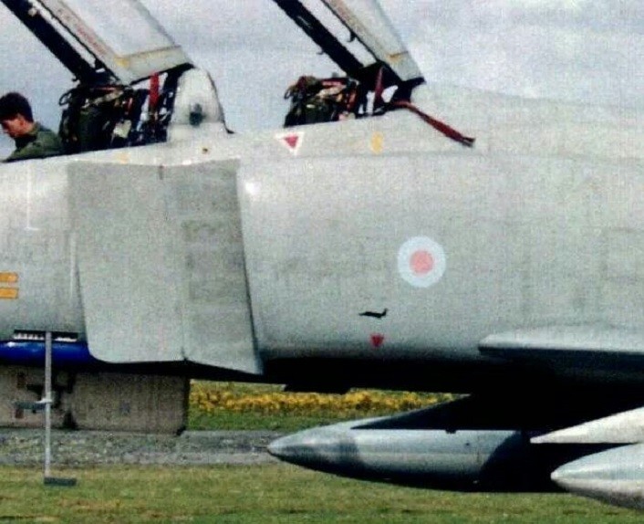 When RAF Phantom shot down a RAF Jaguar