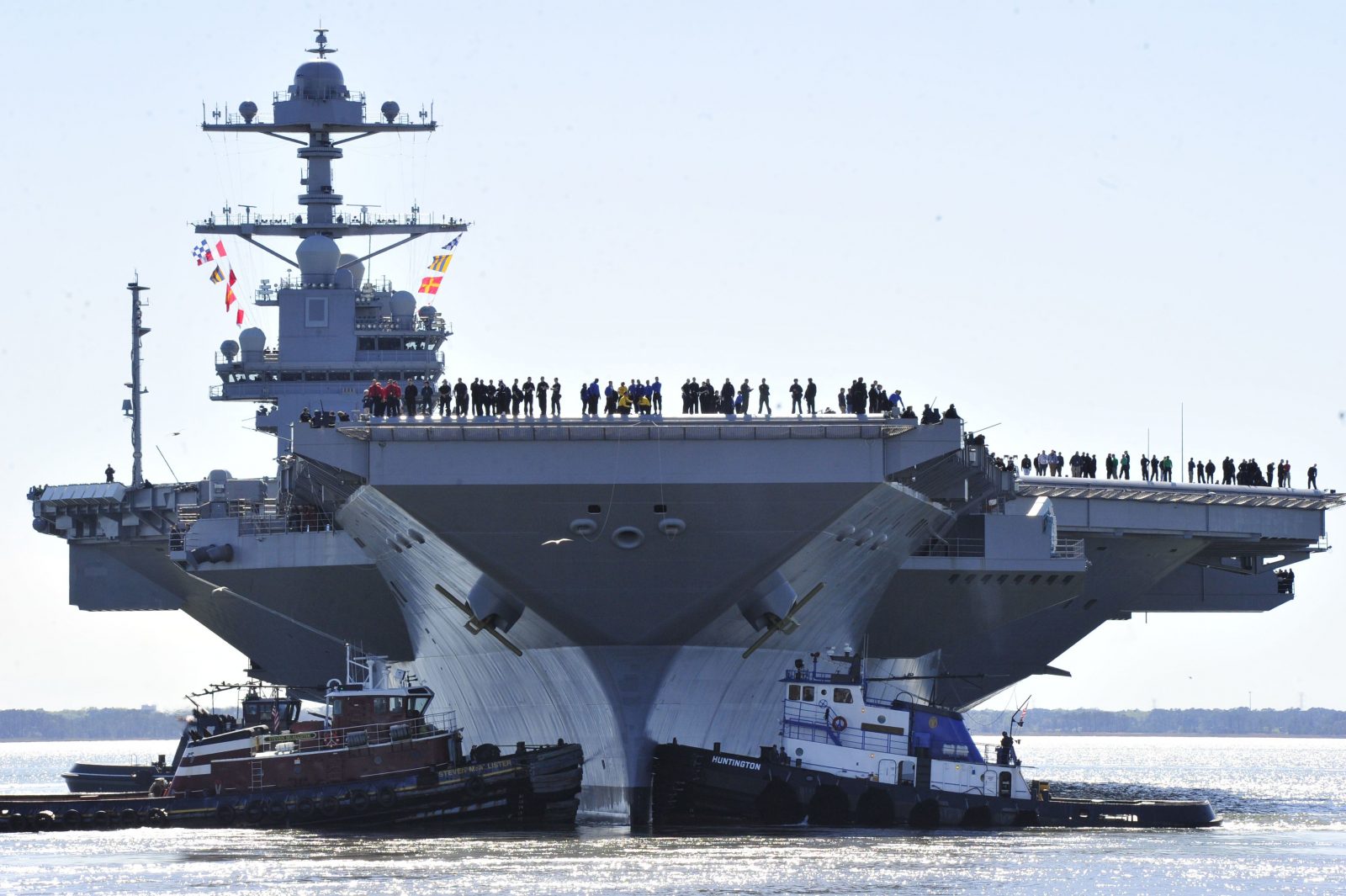 Problems with Navy New $13 Billion USS Gerald R. Ford Super carrier