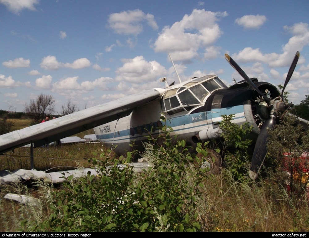 5 Dead and 2 injured in an Antonov An-2 crash near Kamako, Congo