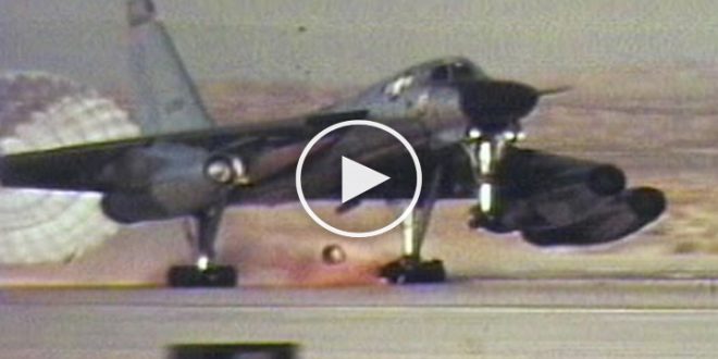 Video Of B 58 Hustler Dramatic Emergency Landings After 8