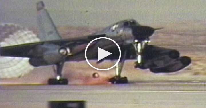 Video of B-58 Hustler Dramatic Emergency Landings After 8 Refulings And 14 Hours
