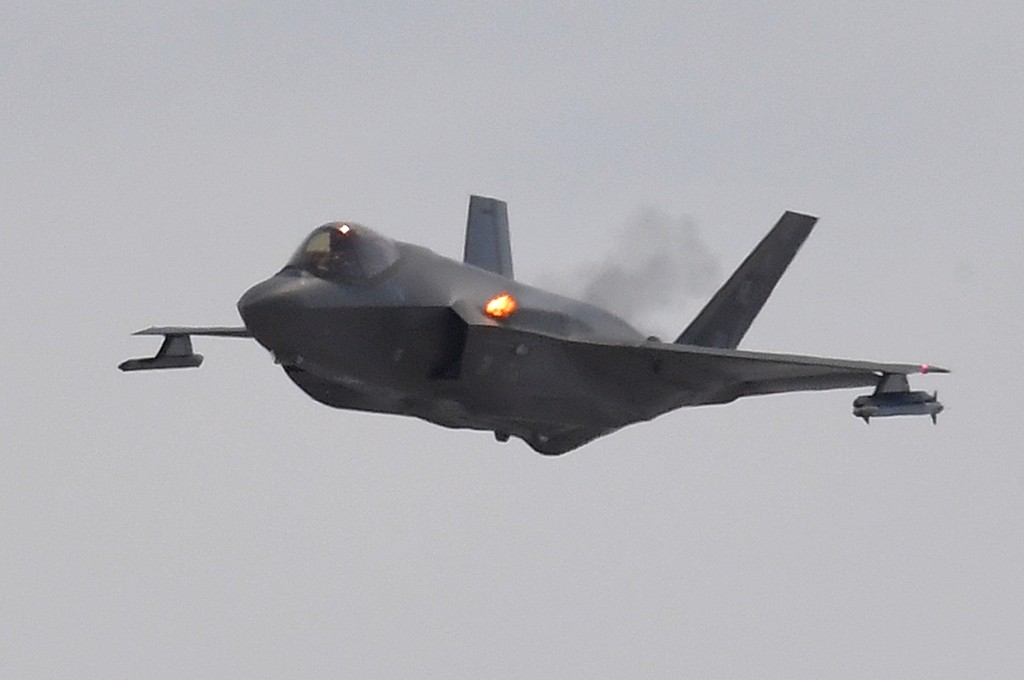 F-35A Using the Internal Cannon For The First Time In Operational Training