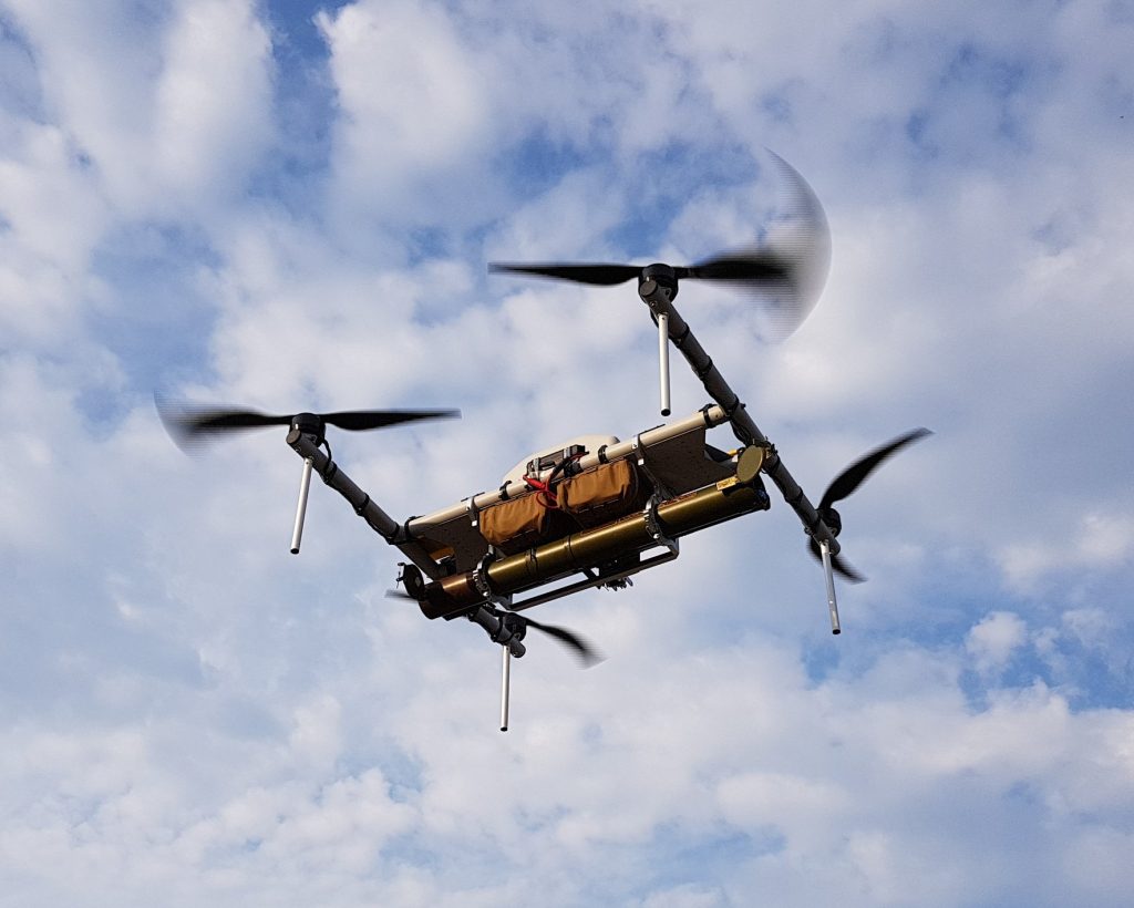 Ukraine unveils new drone with grenade launcher