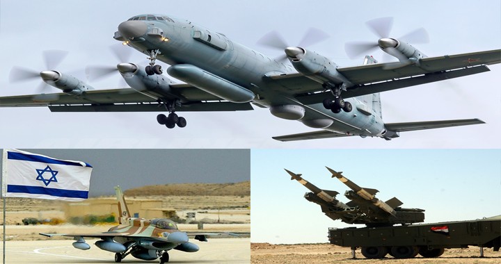 Russian Military Aircraft with 14 on board shot down by Syrian air defense