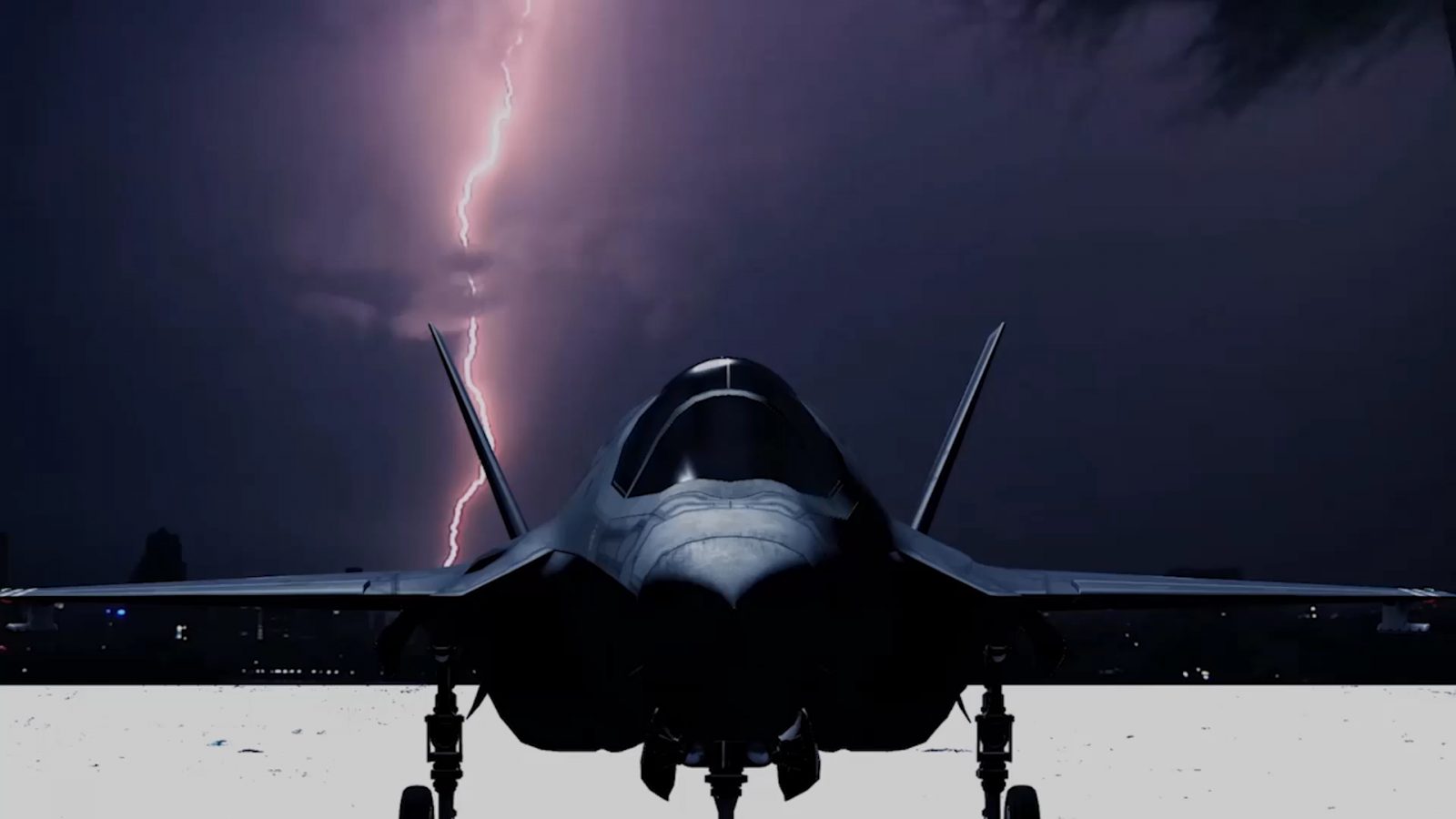 Two USAF Airmen Hit By Lightning While Working On F-35 