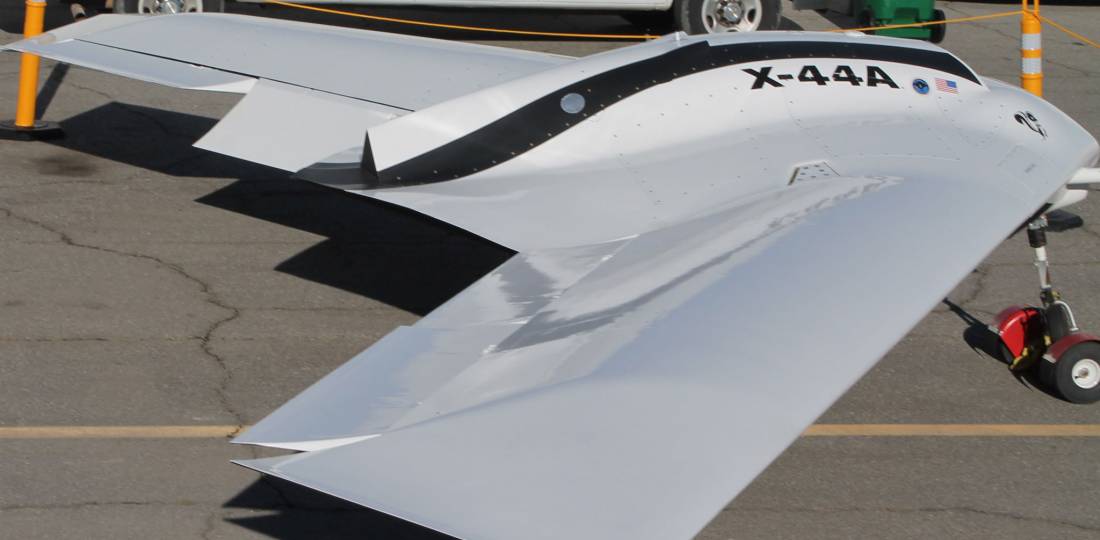 Lockheed Skunk Works Revealed X-44A Flying-Wing Drone