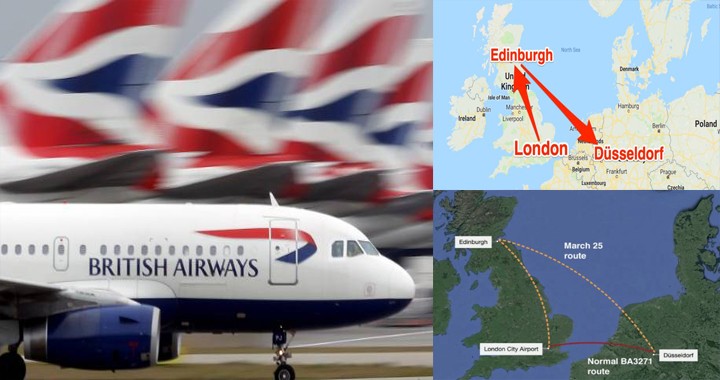 British Airways flight mistakenly lands in Scotland instead of Germany