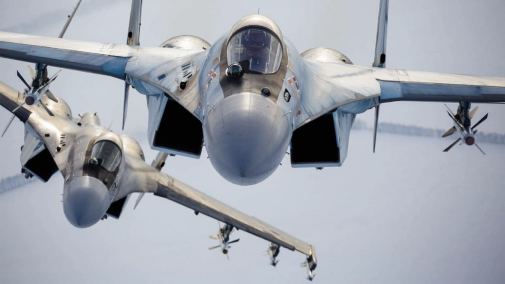 Russian Su-35 Accidentally Shot Down Another Russian Su-30 Fighter Jet During Dogfight Training