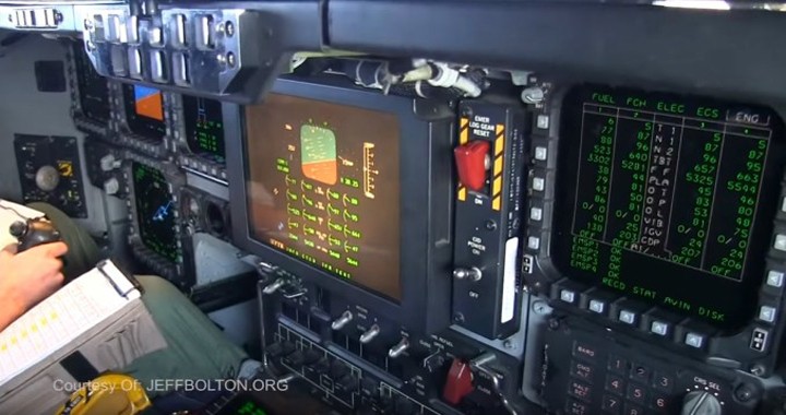 For the first time in the 30-year, Video Filmed Inside A B-2’s Cockpit While In Flight Released