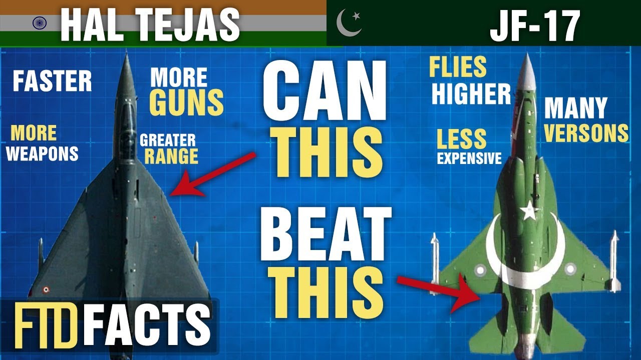 The Differences Between IAF HAL TEJAS and PAF JF-17 Thunder