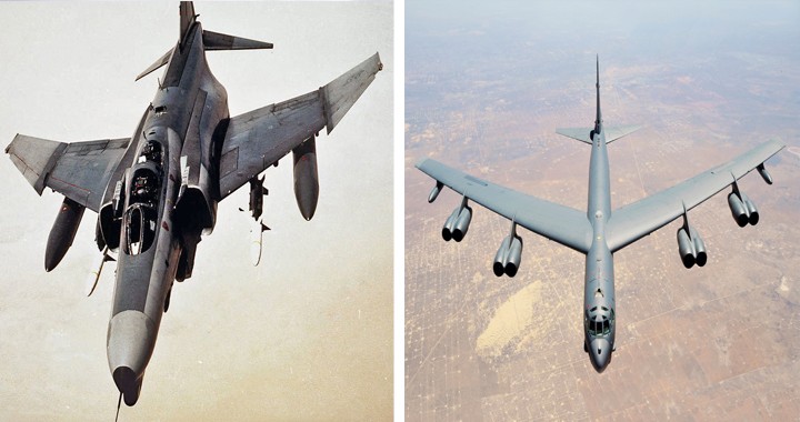 That Time an Air Force F-4G Wild Weasel Blew Apart A B-52 Bomber Tail In A Friendly Fire Incident