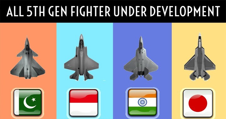 List of All the new Fifth-generation fighter Jets that are under development