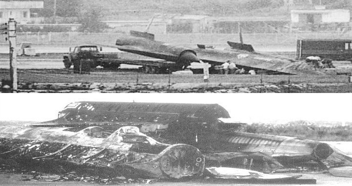 Sad Story of SR-71 Blackbird that crashed while attempting to land at Kadena AFB during extreme crosswinds