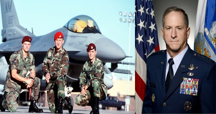 The story of the rescue of Current CSAF General David L. Goldfein after his F-16 was shot down 20 years ago