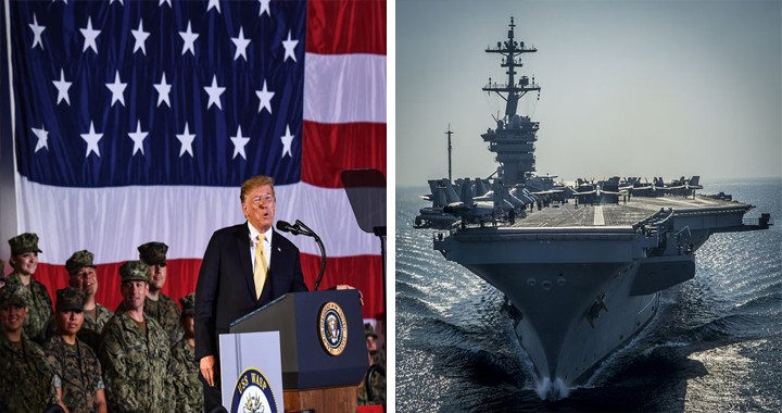 Trump criticizes U.S. Navy Aircraft carrier design as 'Wrong,' Will Order an Overhaul