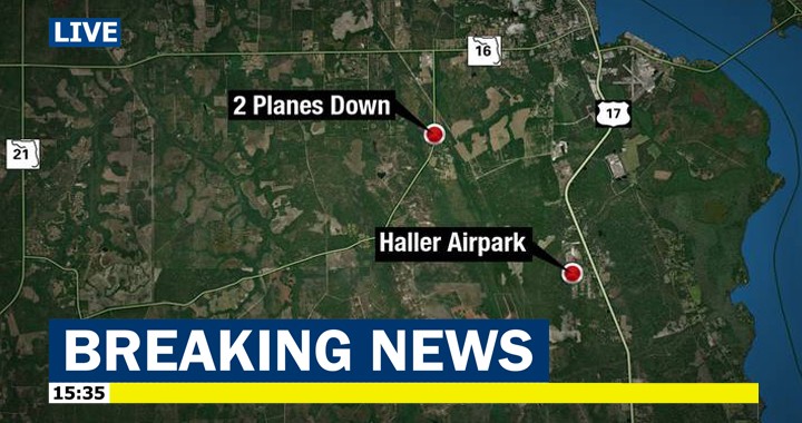 Two Vans RV-4 planes crashes after a mid-air collision in Green Cove Springs
