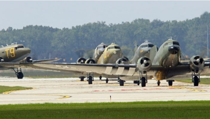 D-Day 75th Anniversary Will Feature 30 Douglas C-47 Skytrains flyby and Massive Paratrooper Invasion