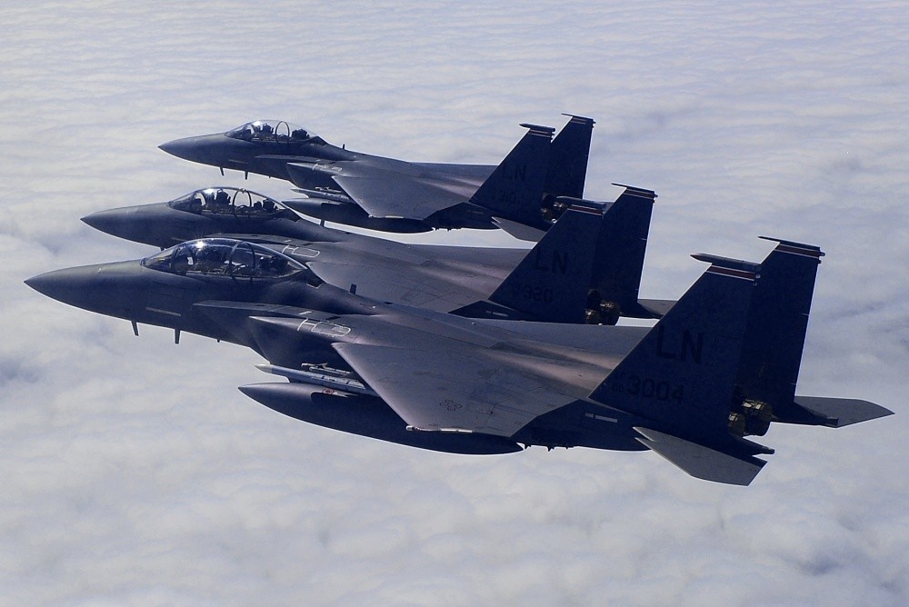 U.S. Air Force deploys F-15E Strike Eagle fighters jets to Turkey for training