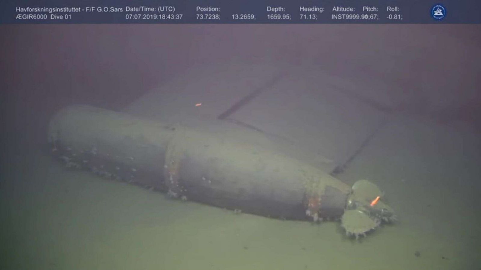 Scientists discover Radiation leak from Sunken Nuclear Submarine at Levels 800,000 times normal