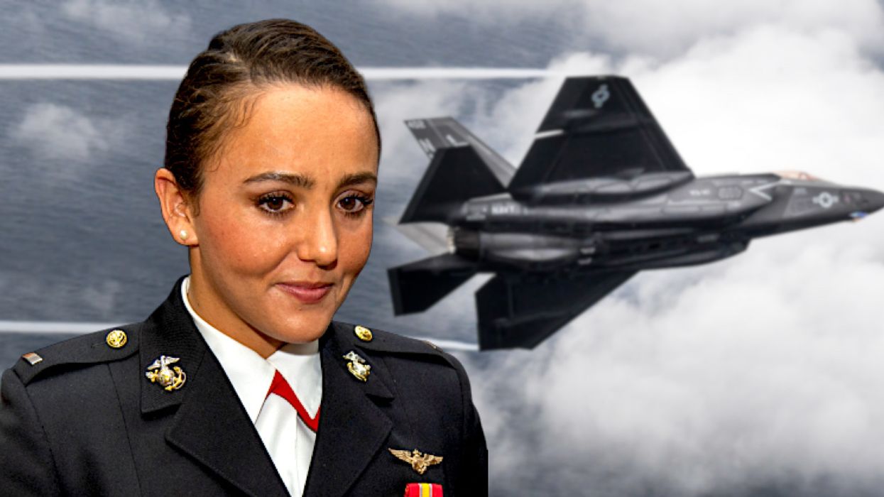 1st Lt. Catherine Stark: The First Female Marine Assigned To Fly The F-35C