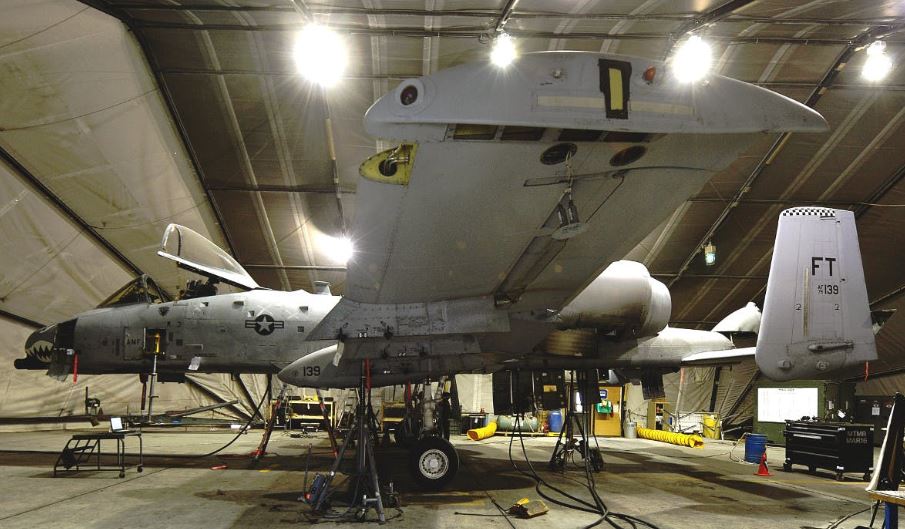 Air Force completed A-10 re-winging to keep Warthog in the air until late 2030s