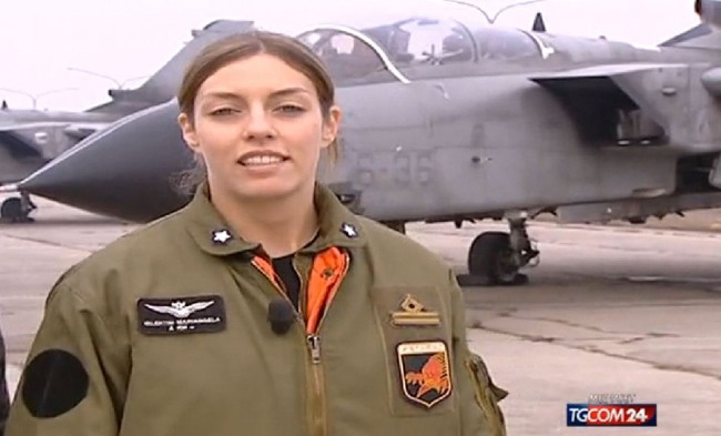 Tribute to Italian Air Force First Female Fighter Pilot Died In Panavia Tornado Mid-air collision 
