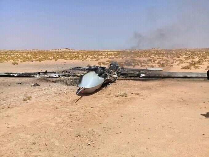 Chinese drone with AKD-10 AtG missile shoot down in Libya 
