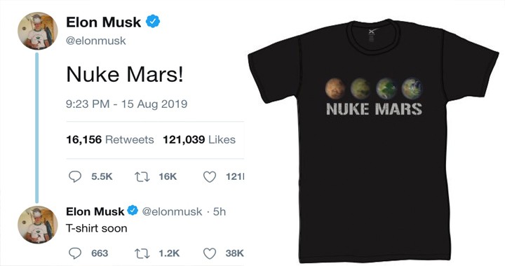 Why Elon Musk Wants to Drop Nuclear Bombs on Mars?
