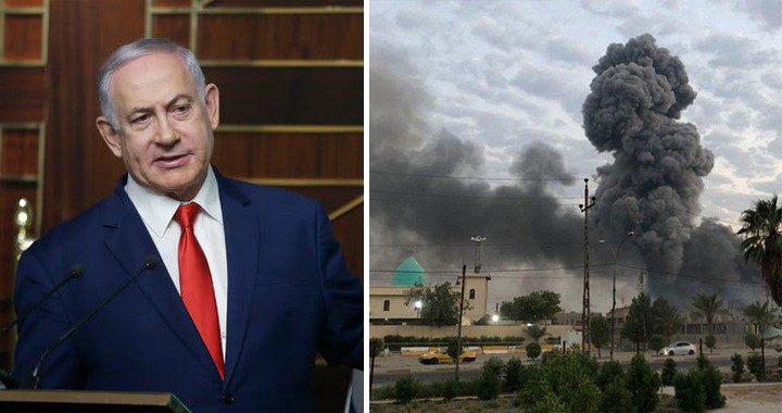 Netanyahu Hints Israel Behind Air Strikes In Iraq On Iran-Backed Militant positions