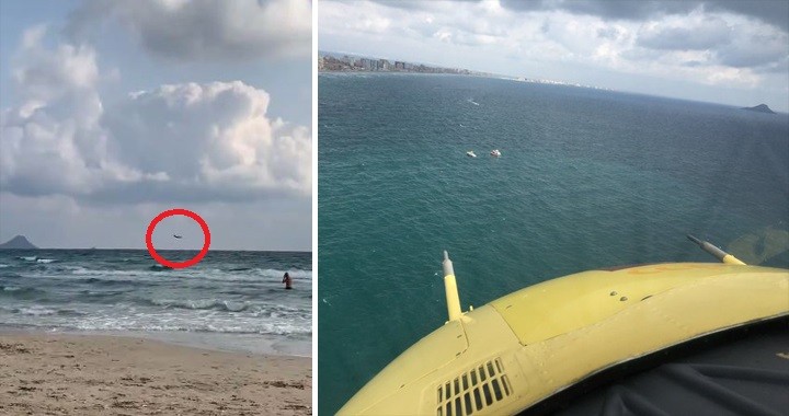 Spanish Air Force CASA C-101EB Aviojet Crashed Into Sea along the Seashore