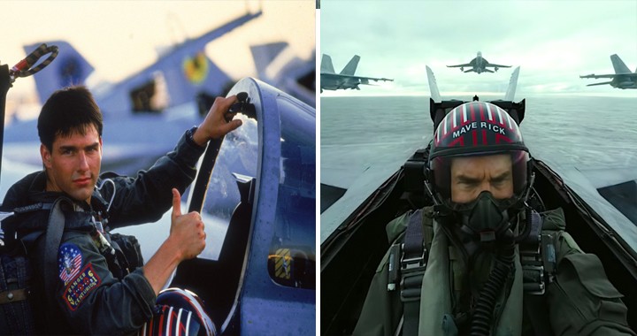 Top Gun (1986) Vs Top Gun: Maverick (2019) Trailer Comparison 