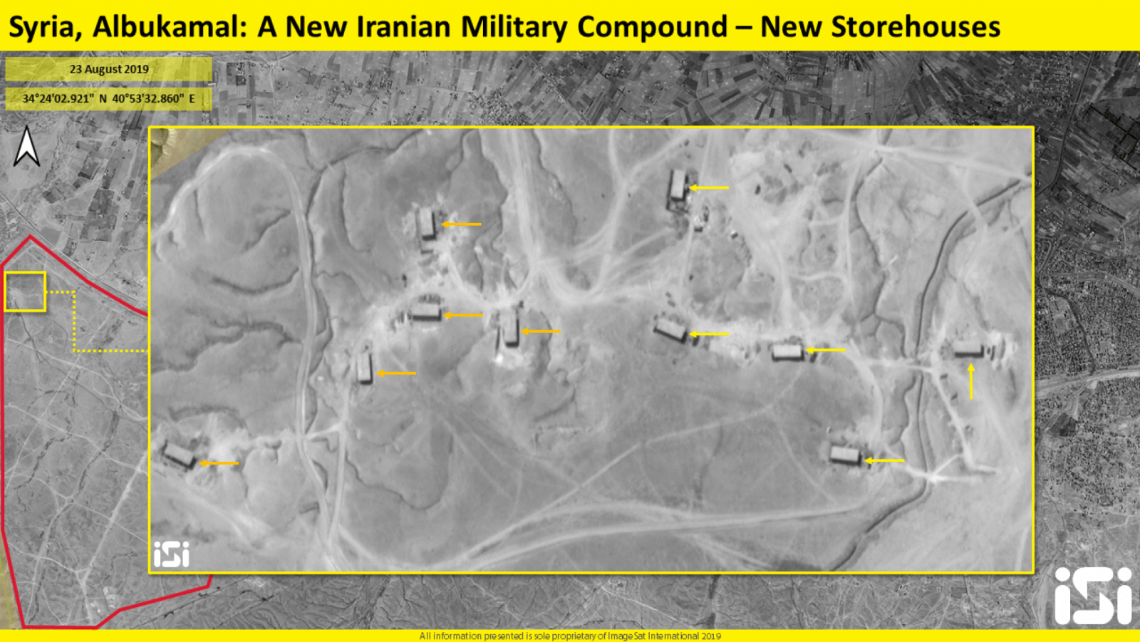 Satellite imagery shows Iran allegedly building massive military base in Syria