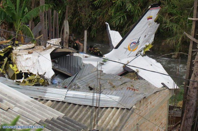 At Least Seven Dead as Plane Crashes In Residential Building in southwest Colombia city