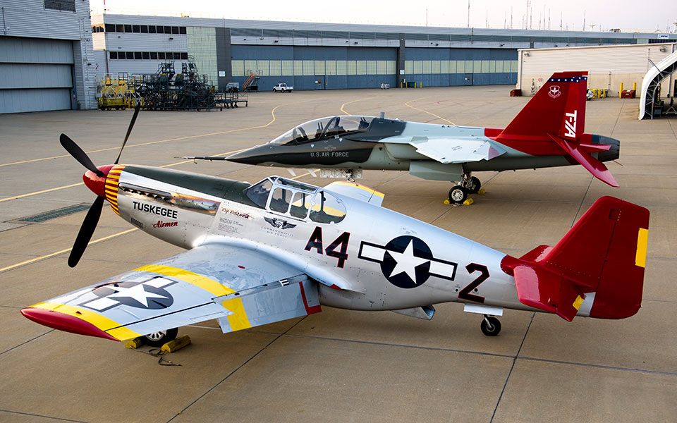 U.S. Air Force’s new trainer aircraft officially named T-7A Red Hawk to honor the legacy of tuskegee airmen