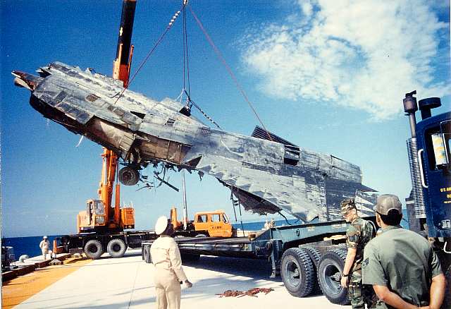 Doomed SR-71 Blackbird Buried At Sea With Full Military Honors