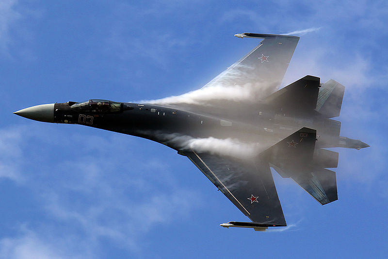 Russian SU-35 Performed High-speed Inverted Maneuver In Front Of U.S Navy Aircraft During An Unsafe Intercept 