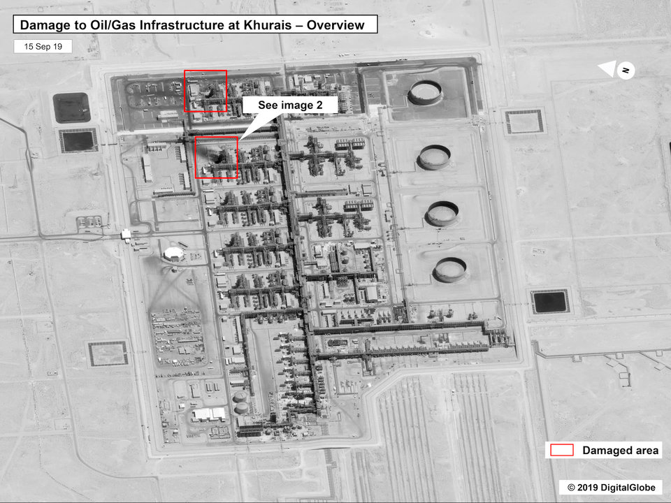 Satellite Images Show The Scale Scale Of Destruction At Saudi Oil Field Hit By Houthis Drone Attacks 
