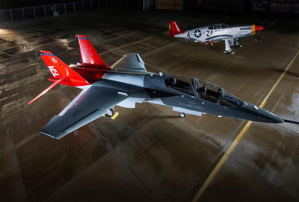 U.S. Air Force’s new trainer aircraft officially named T-7A Red Hawk to honor the legacy of tuskegee airmen