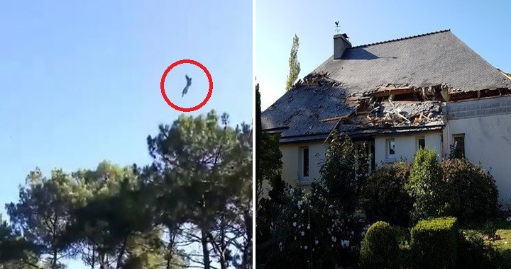 Belgian Air Force F-16BM Crashed In A Residential Area In France After An In-flight Engine Fire