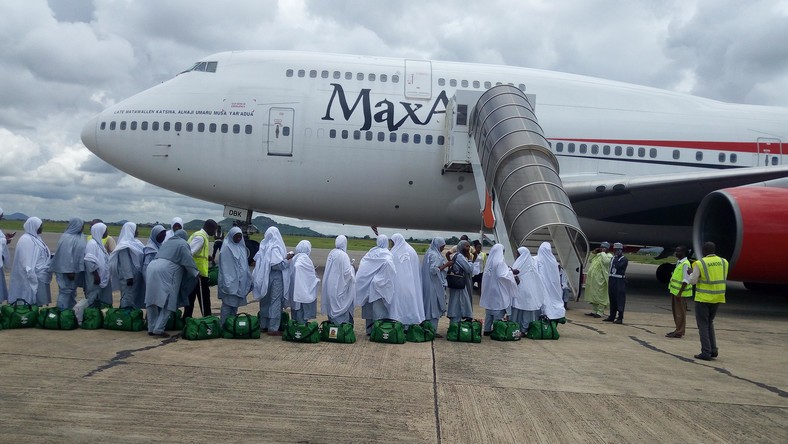 Max Air Boeing 747-4B5 Plane Carrying 600 Pilgrims Crash Lands In Nigeria