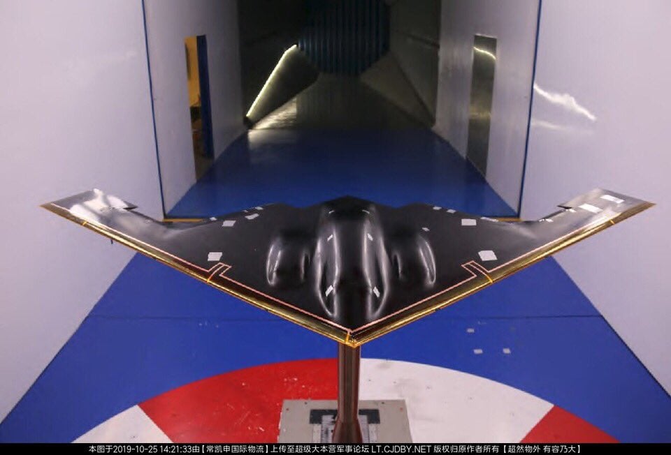 China Unveils Model Of The New Flying Wing Stealth Bomber