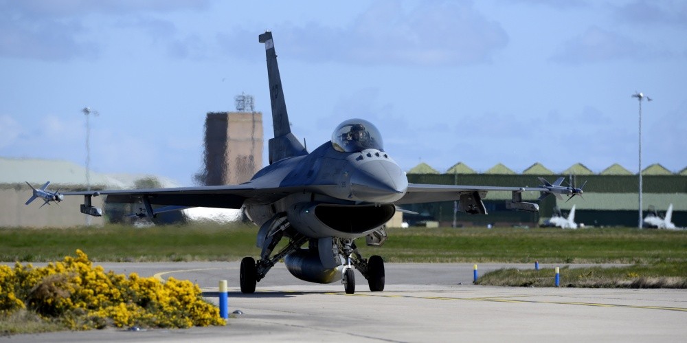 U.S. Air Force F-16CM Fighter Jet Crashes In South West Germany