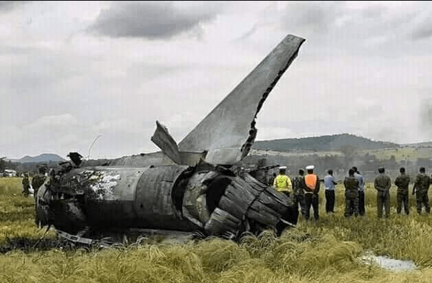 Ethiopian Air Force Su-27UBK Crashed Upon Takeoff Killing Instructor & Trainee